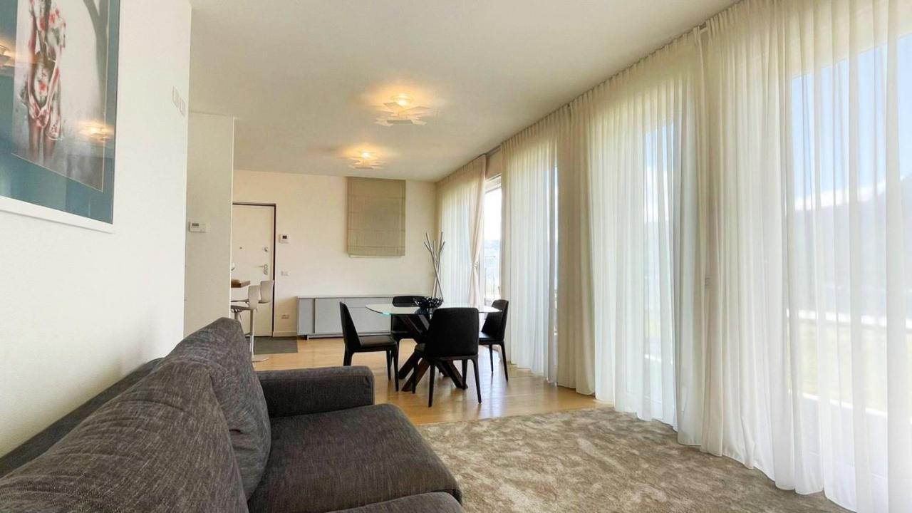 Lake View Apartment Argegno Bagian luar foto